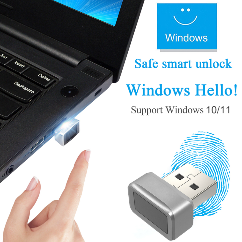 Pc Security Lock - Windows Hello Fingerprint Reader For Windows