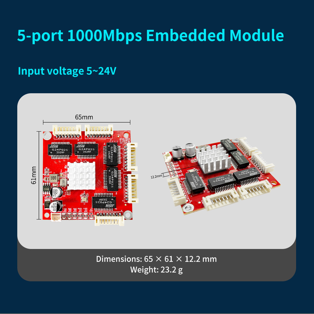 ONTi Mini 3/5 ports 10/100/100 - Ethernet Switch 8 Port incelemesi ve fiyatı