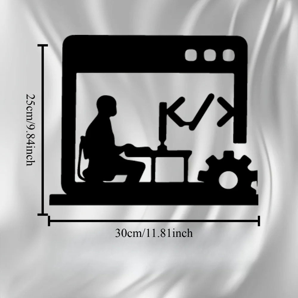 Metal Wall Art Decor Silhouett - Tech Office Wall Art incelemesi ve fiyatı