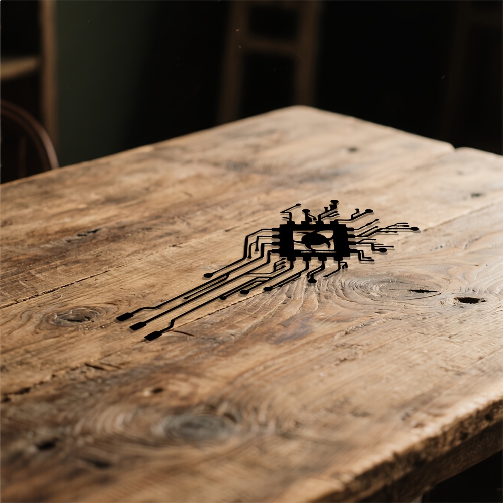 Modern Biohazard Eye Metal Wal - Tech Office Wall Art incelemesi ve fiyatı