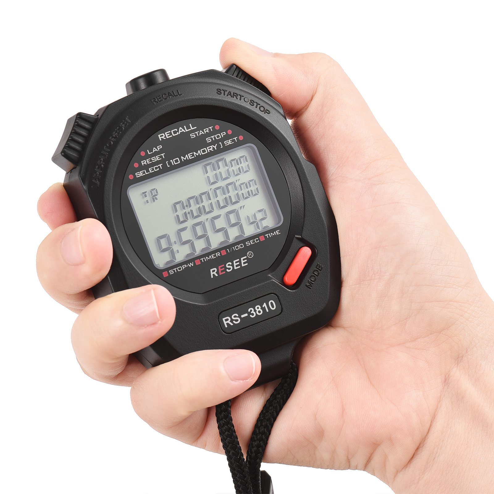 Sports Stopwatch Timer 100 Mem - Digital Timer Countdown incelemesi ve fiyatı