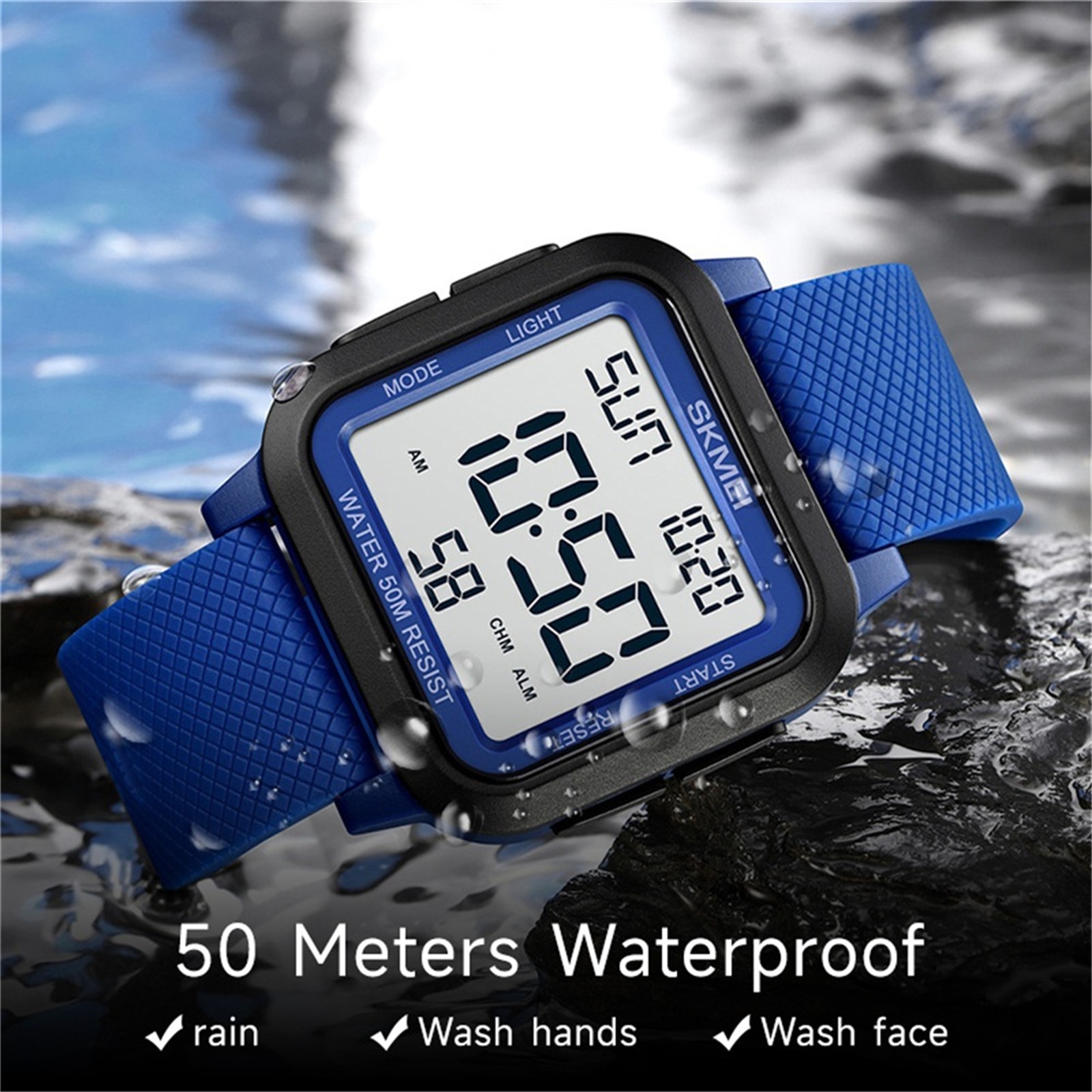 SKMEI 1894 Electric Wristwatch - Digital Timer Countdown incelemesi ve fiyatı