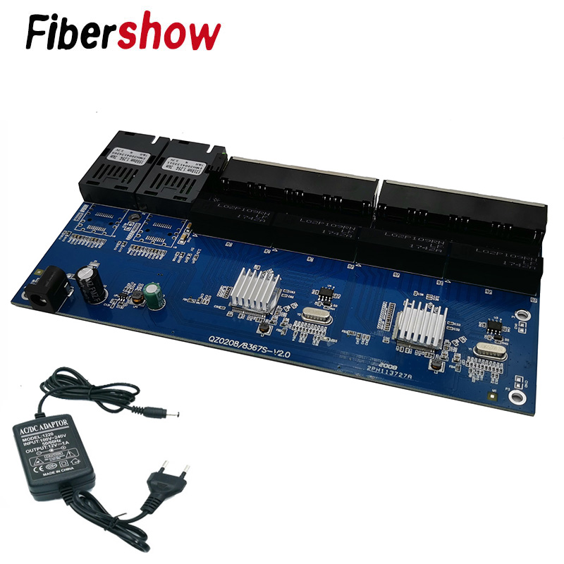 Gigabit Ethernet switch Fiber  - Ethernet Switch 8 Port incelemesi ve fiyatı