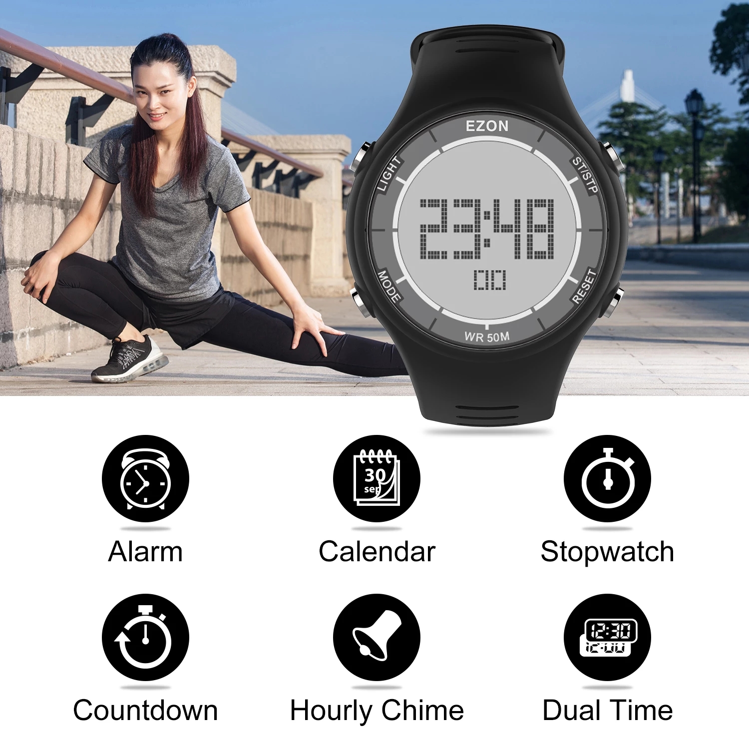 EZON New Fashion Woman Digital - Digital Timer Countdown incelemesi ve fiyatı
