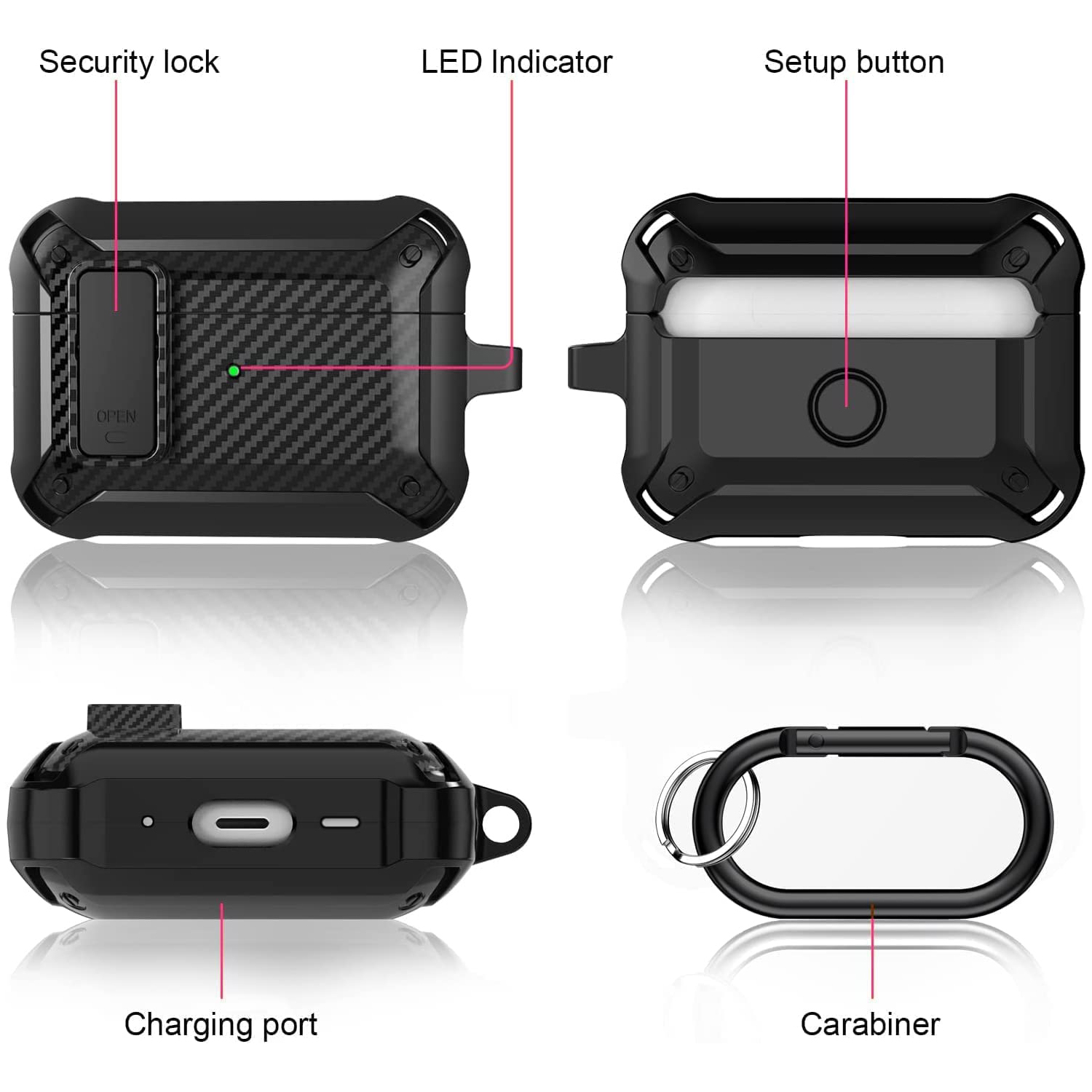 For Airpods 4 Gen Luxury Secur - Pc Security Lock incelemesi ve fiyatı