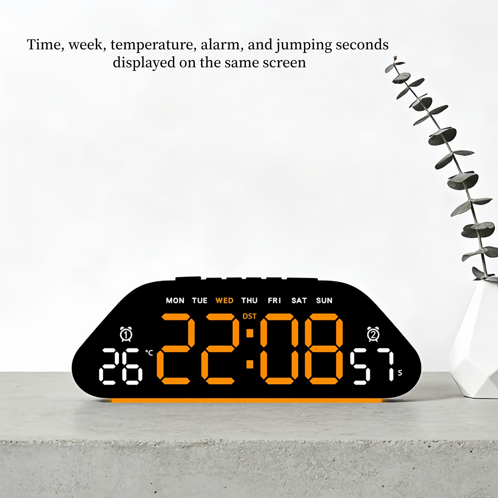 LED Digital Alarm Clock Temper - Digital Timer Countdown incelemesi ve fiyatı