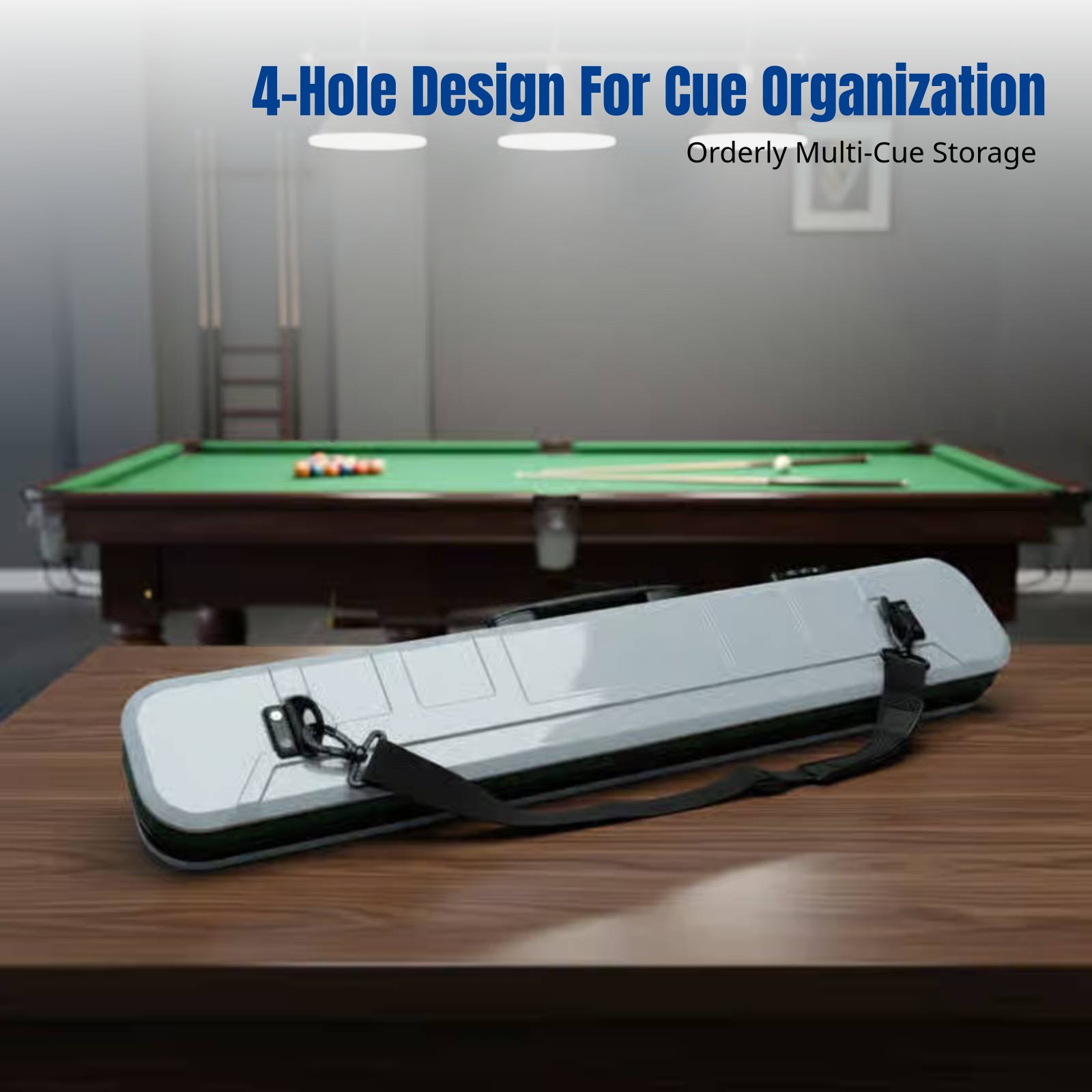Billiard Cue Case, Secure Comb - Pc Security Lock incelemesi ve fiyatı