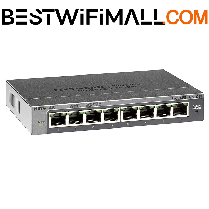 NETGEAR GS108E 8 Port Gigabit  - Ethernet Switch 8 Port incelemesi ve fiyatı