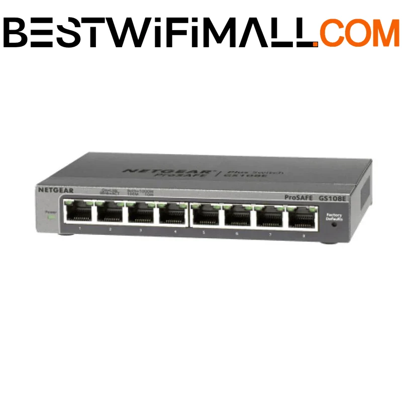 NETGEAR GS108E 8 Port Gigabit  - Ethernet Switch 8 Port incelemesi ve fiyatı