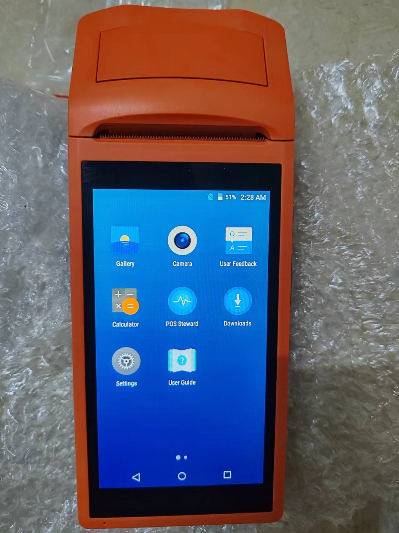 USED V1 Android 5.1 WCDMA 3G P - Pos Terminal Android incelemesi ve fiyatı