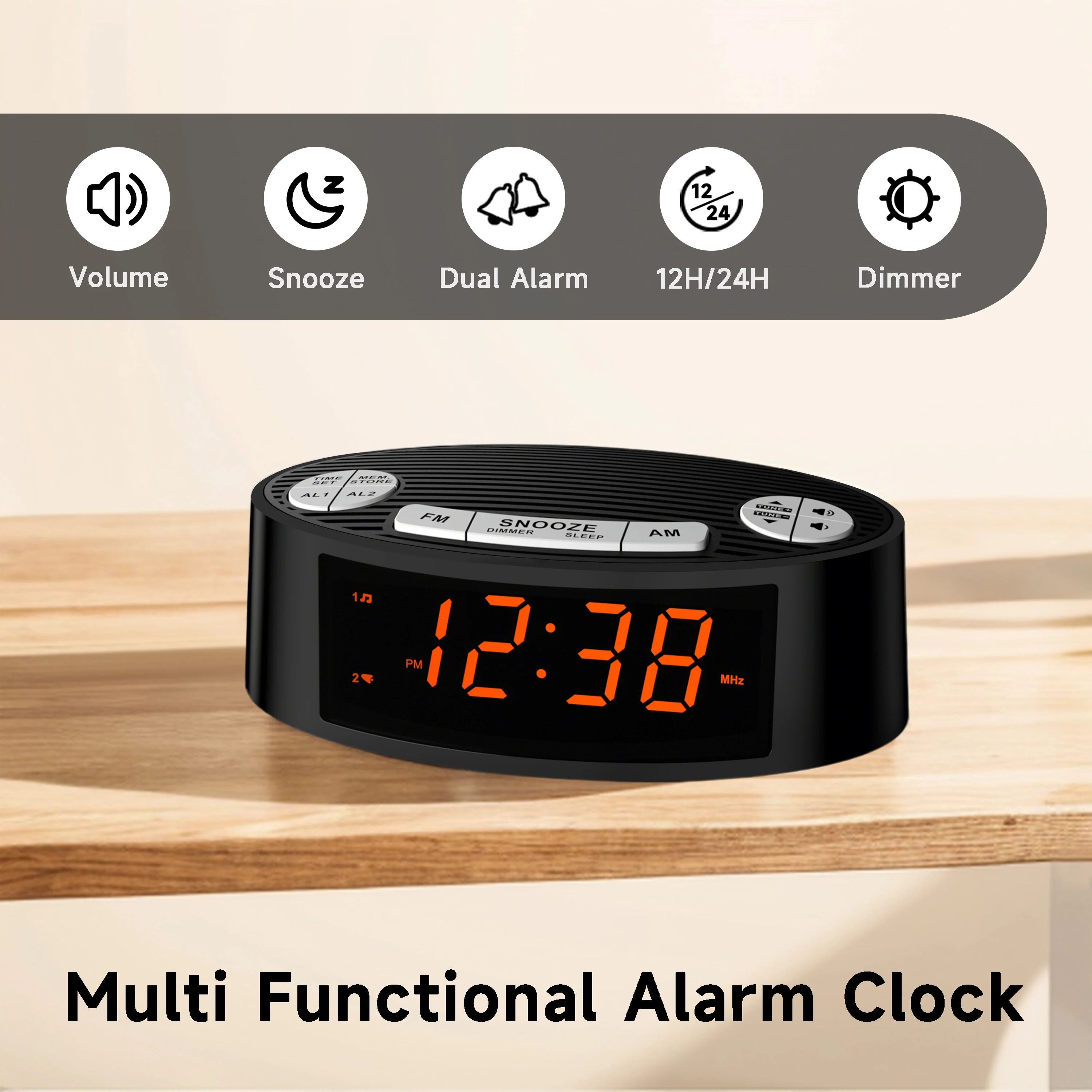 iTOMA CKS3301U FM Alarm Clock  - Digital Timer Countdown incelemesi ve fiyatı