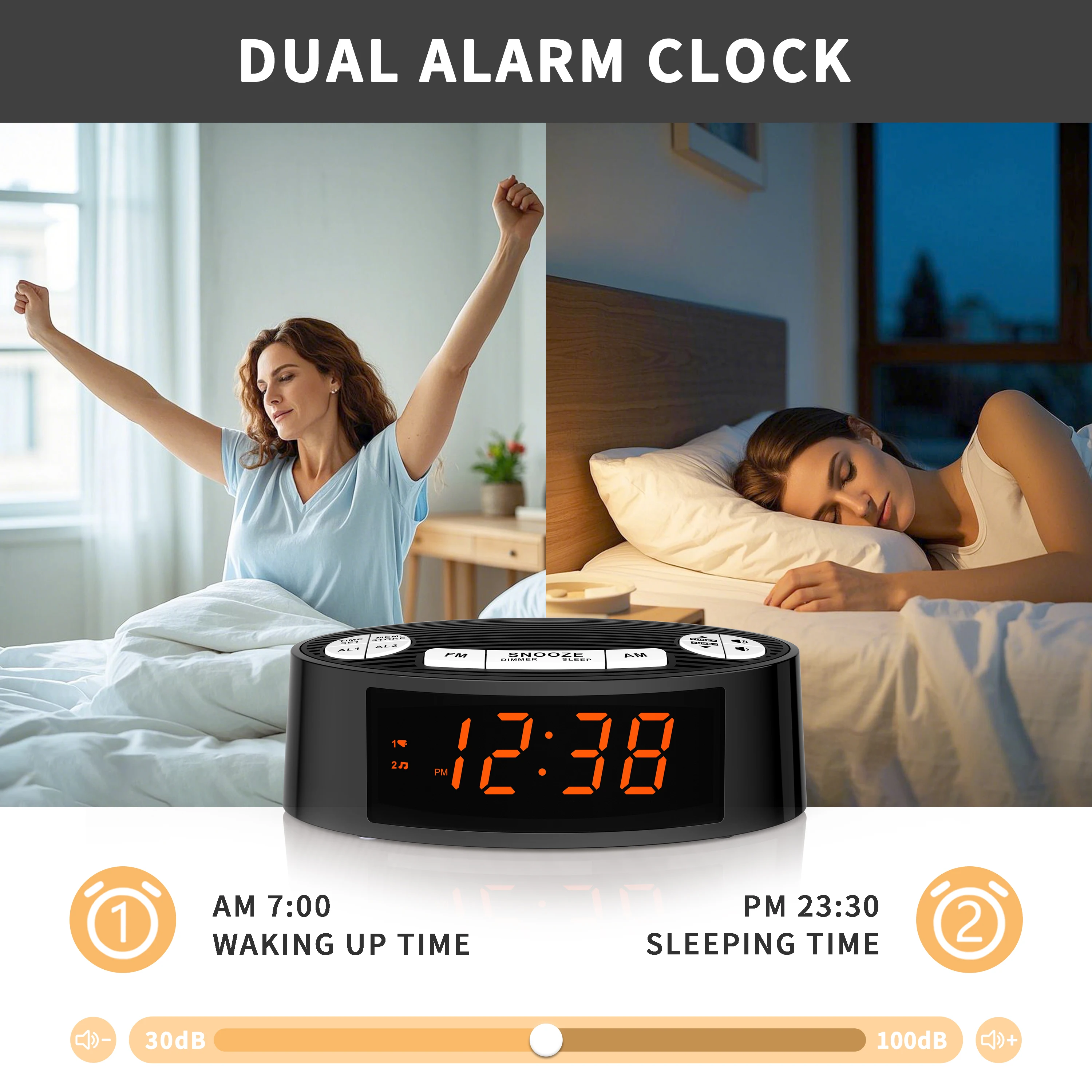 iTOMA CKS3301U FM Alarm Clock  - Digital Timer Countdown incelemesi ve fiyatı