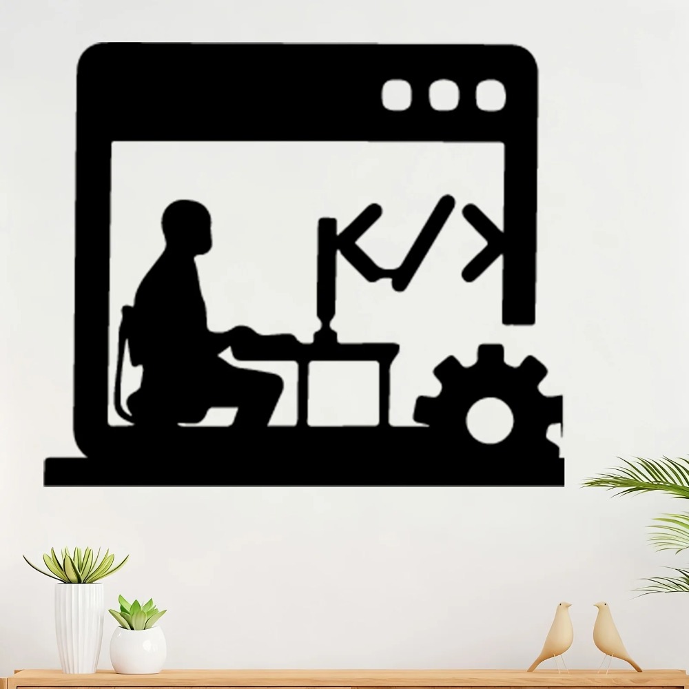 Modern Code Master Metal Wall  - Tech Office Wall Art incelemesi ve fiyatı