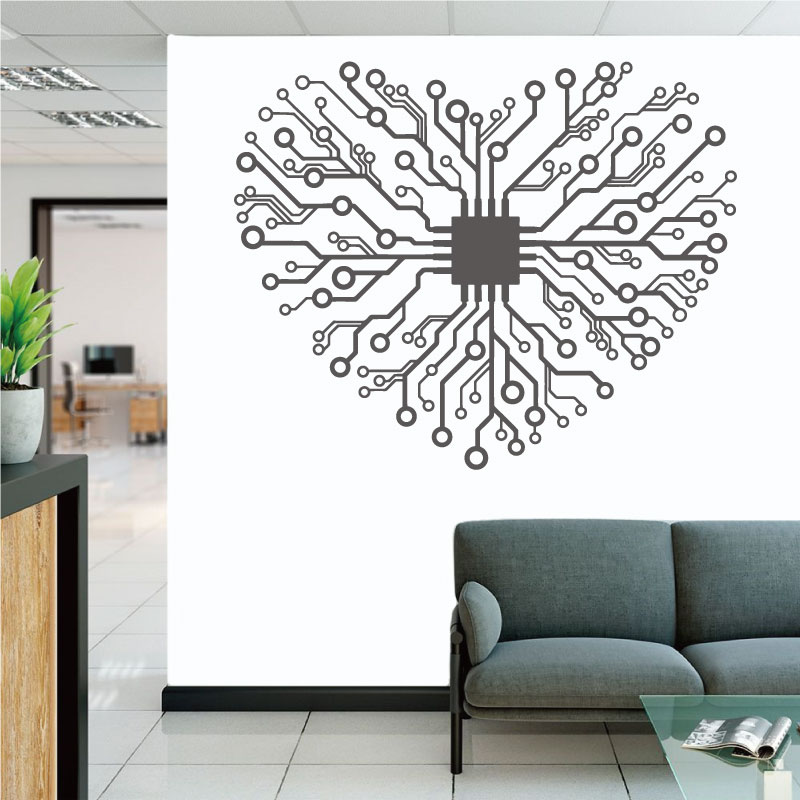 Love Chip Tech Company Office  - Tech Office Wall Art incelemesi ve fiyatı