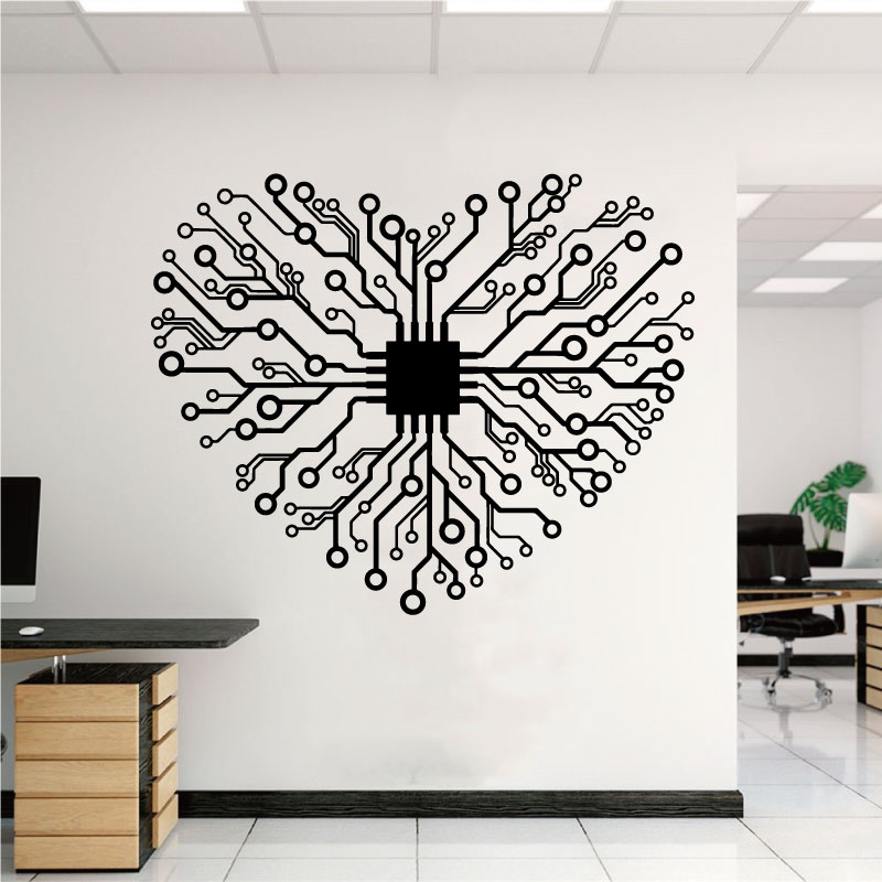 Love Chip Tech Company Office  - Tech Office Wall Art incelemesi ve fiyatı