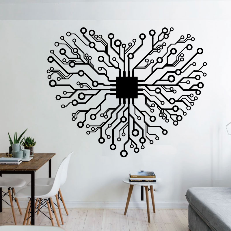 Love Chip Tech Company Office  - Tech Office Wall Art incelemesi ve fiyatı
