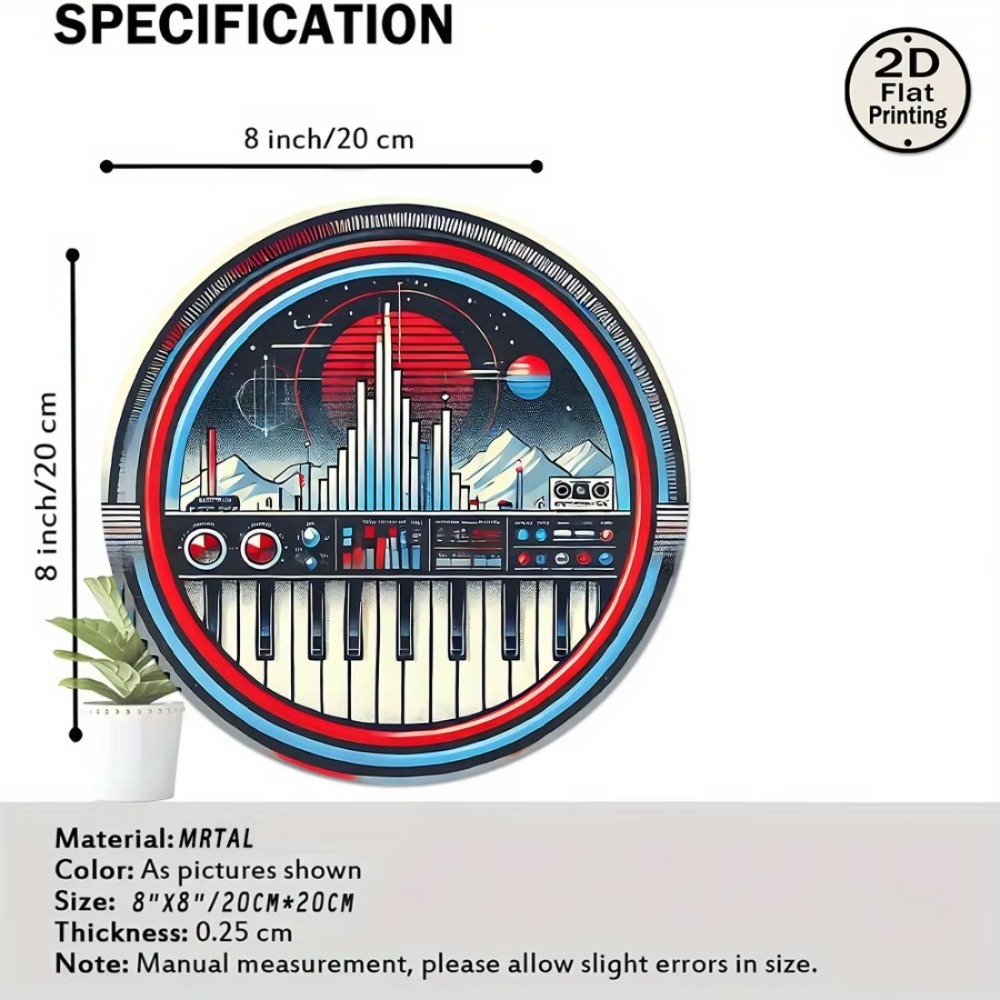 HELLOYOUNG Retro Synthesizer W - Tech Office Wall Art incelemesi ve fiyatı
