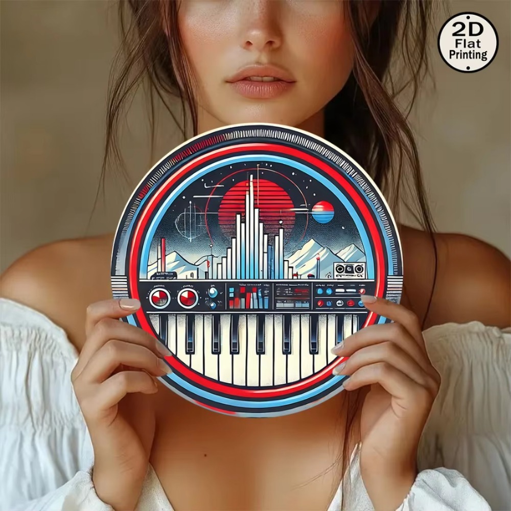 HELLOYOUNG Retro Synthesizer W - Tech Office Wall Art incelemesi ve fiyatı