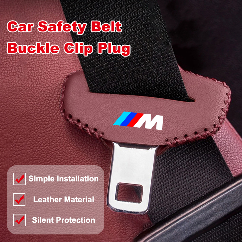 2PCS PU Car Seat Belt Buckle C - Surge Protector Rack incelemesi ve fiyatı