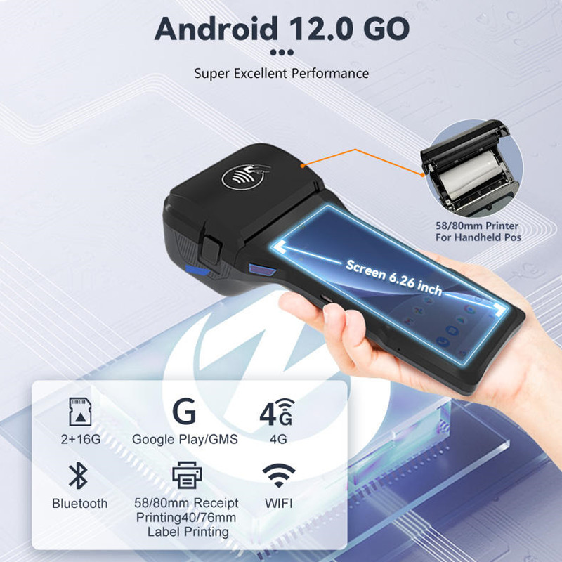 JHZ for Z93 Handheld Android C - Pos Terminal Android incelemesi ve fiyatı