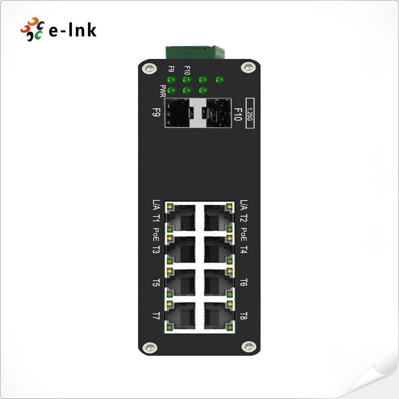 ELINK Industrial L2+ 8-Port 10 - Ethernet Switch 8 Port incelemesi ve fiyatı