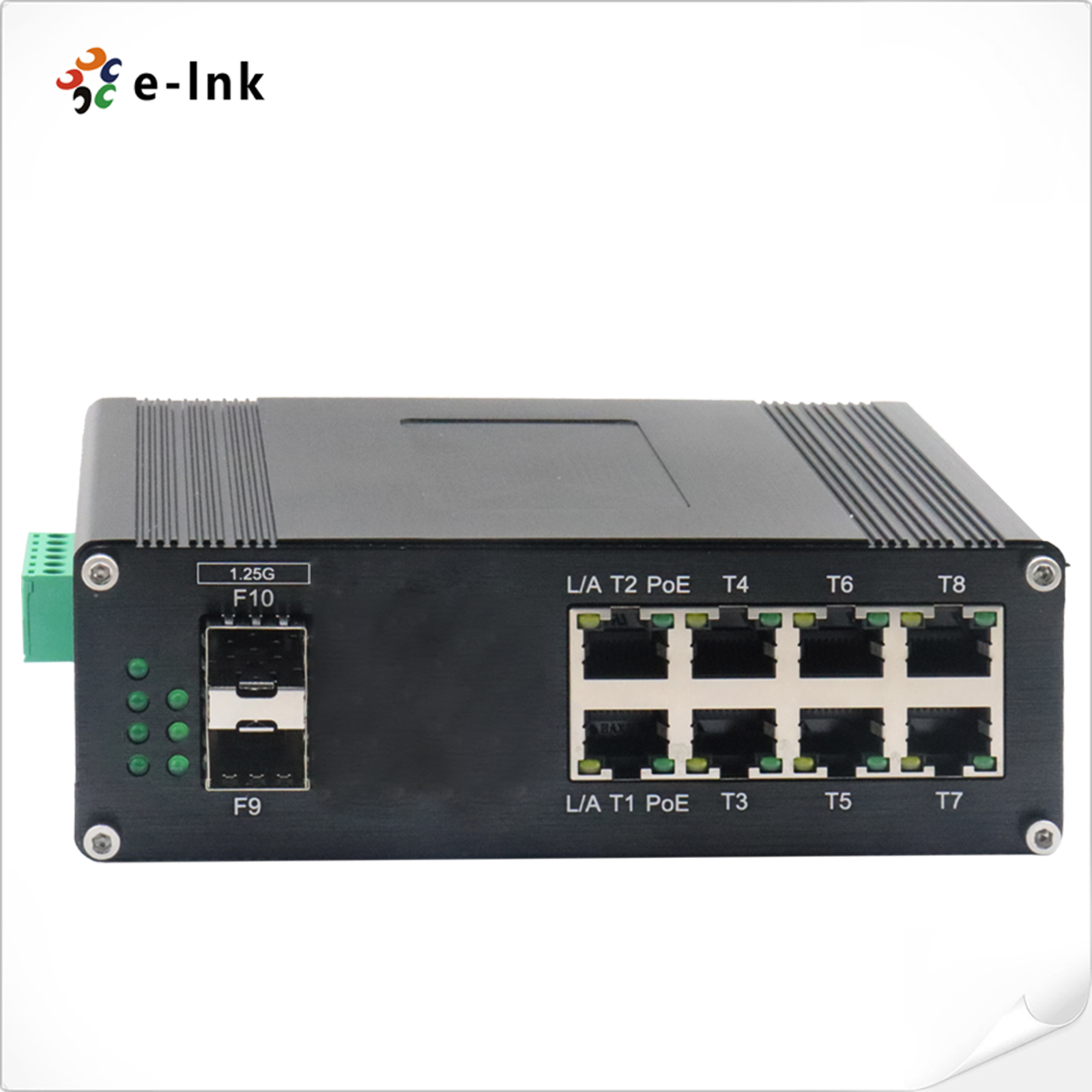 ELINK Industrial L2+ 8-Port 10 - Ethernet Switch 8 Port incelemesi ve fiyatı