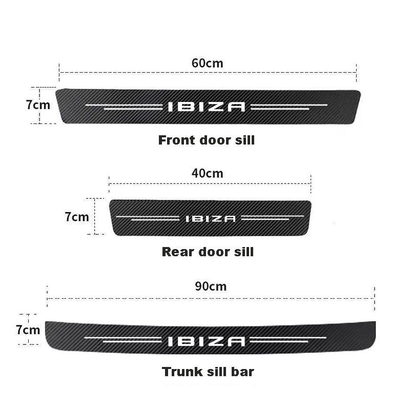 Carbon Fiber Car Door Threshol - Surge Protector Rack incelemesi ve fiyatı