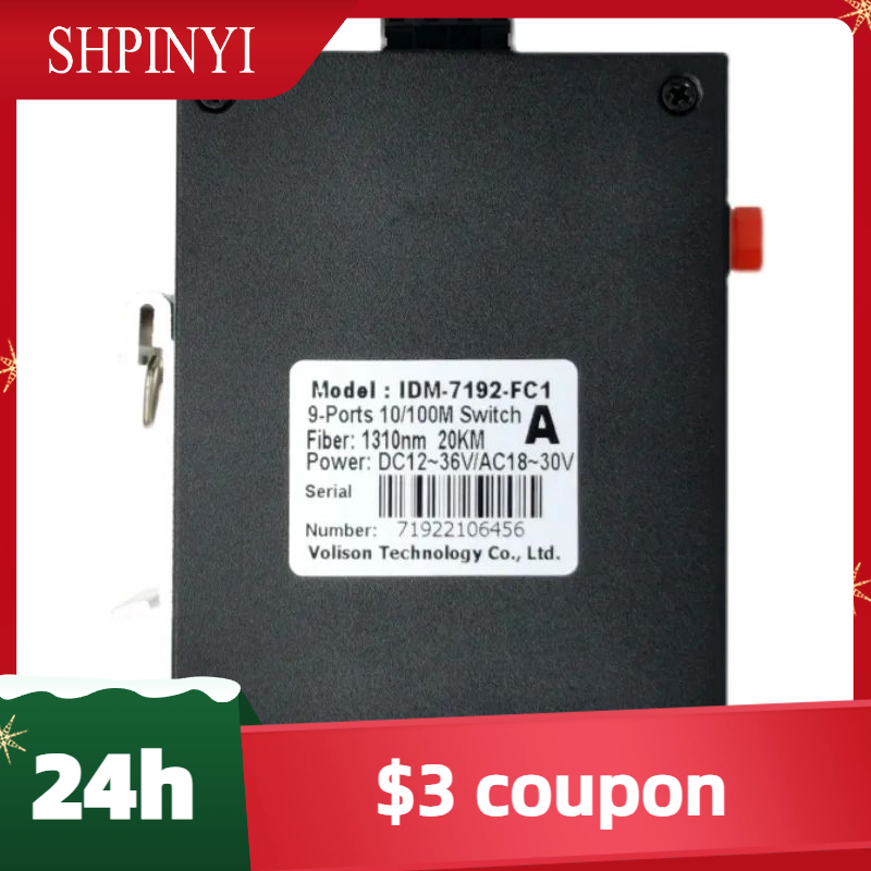 IDM-7192-FC1 DIN Rail 9-Port I - Ethernet Switch 8 Port incelemesi ve fiyatı