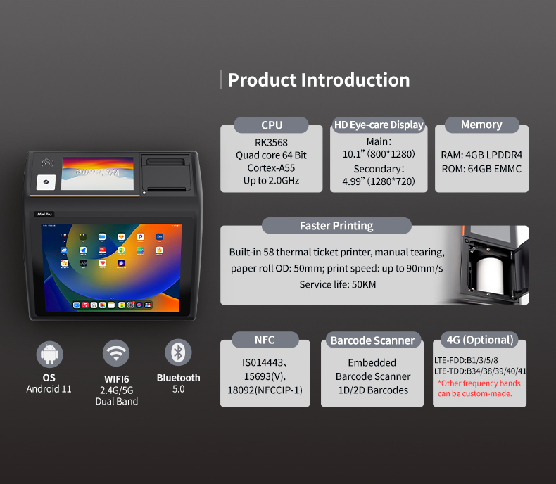 D3-Mini Smart Android POS Term - Pos Terminal Android incelemesi ve fiyatı