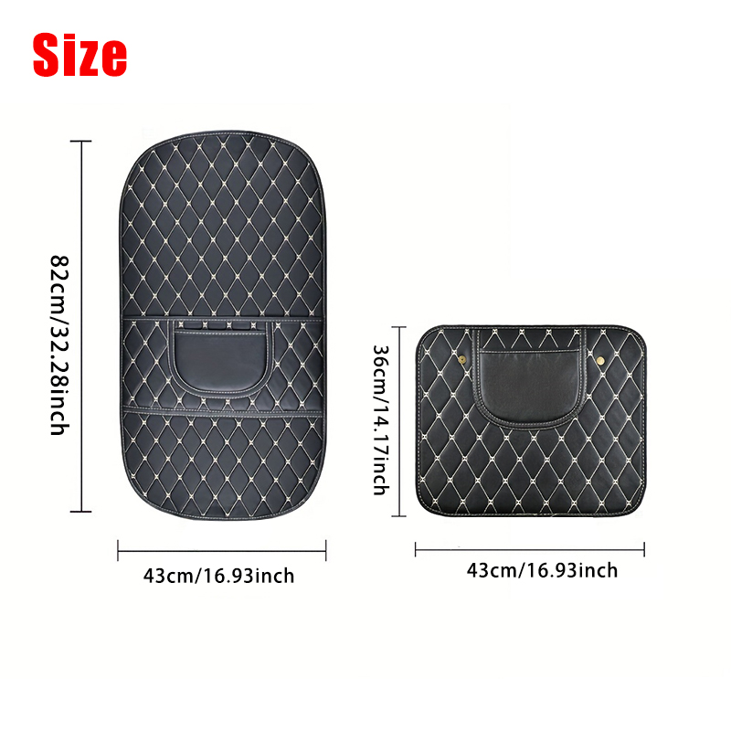 New PU Leather Car Seat Back A - Surge Protector Rack incelemesi ve fiyatı