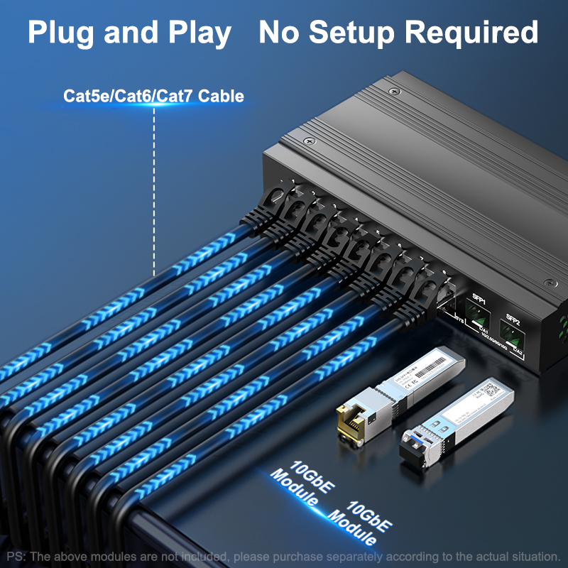 HORACO 2.5G Network Switch 8 P - Ethernet Switch 8 Port incelemesi ve fiyatı