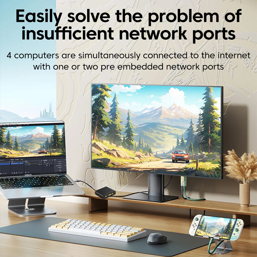 100/1000Mbps Gigabit Ethernet  - Ethernet Switch 8 Port incelemesi ve fiyatı