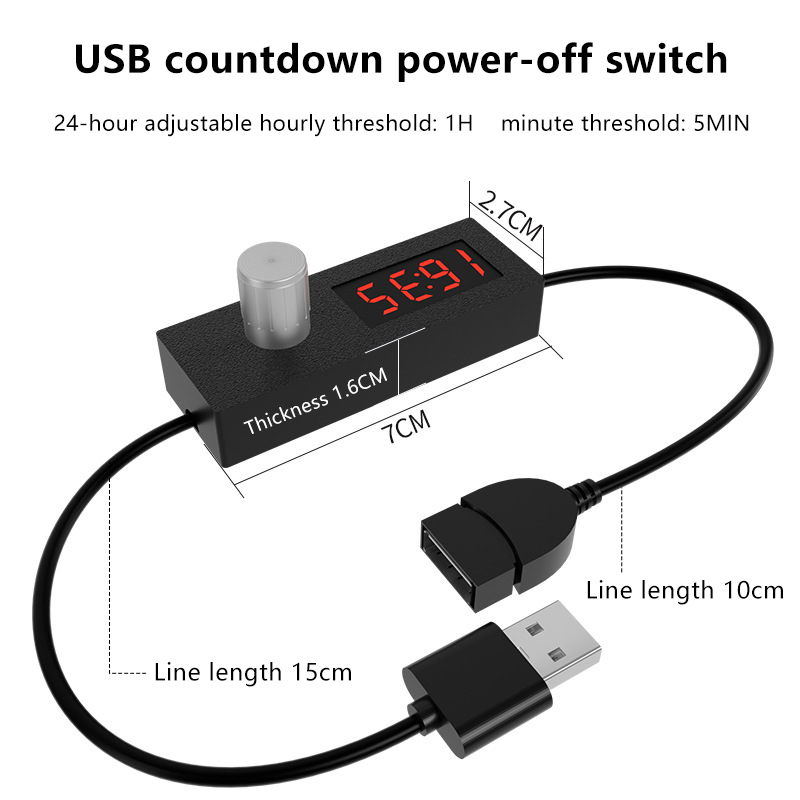 24h Automatic Shutdown Timer D - Digital Timer Countdown incelemesi ve fiyatı