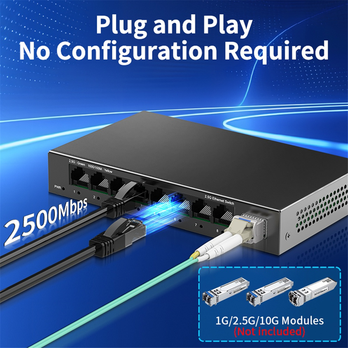 MARQ 2.5Gb 8 Port Network Swit - Ethernet Switch 8 Port incelemesi ve fiyatı
