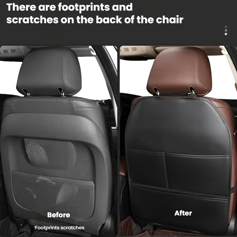 PU Leather Car Seat Back Prote - Surge Protector Rack incelemesi ve fiyatı
